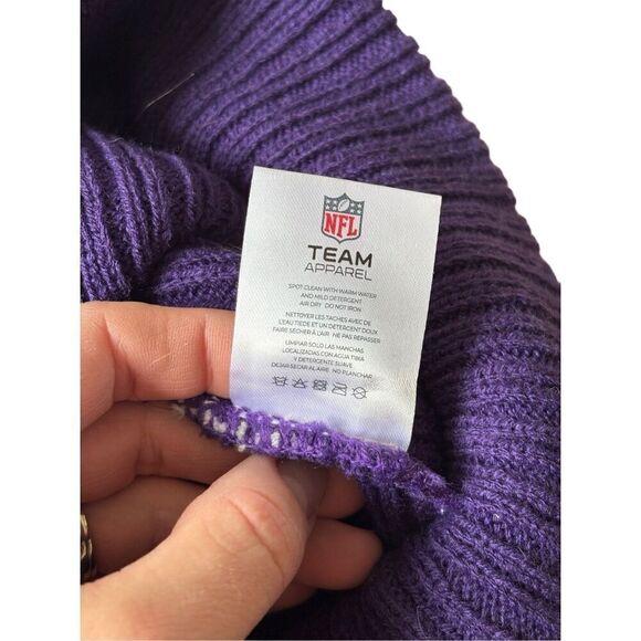 NEW NFL Minnesota Vikings Vista Knit Beanie One Size - Picture 3 of 5